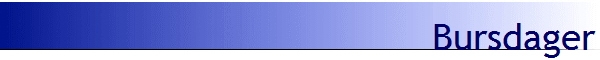 Bursdager